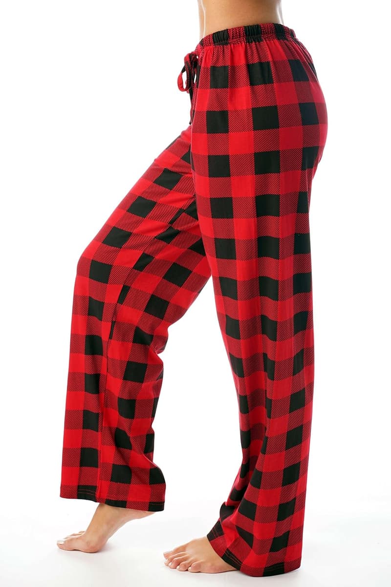 Buffalo Plaid Pajama Pants for Women