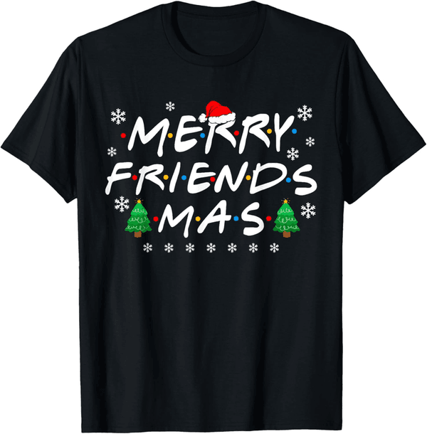 Matching Friends Christmas T-Shirts