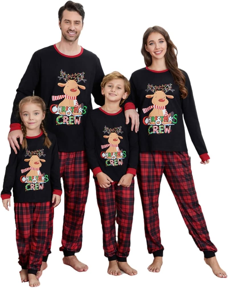 Family Matching Christmas Pajamas Set