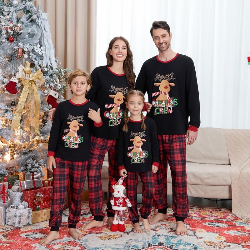 Family Matching Christmas Pajamas Set