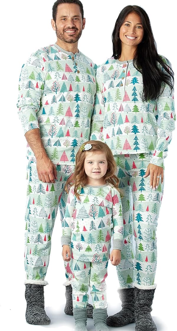 Family Matching Organic Cotton Holiday Pajamas
