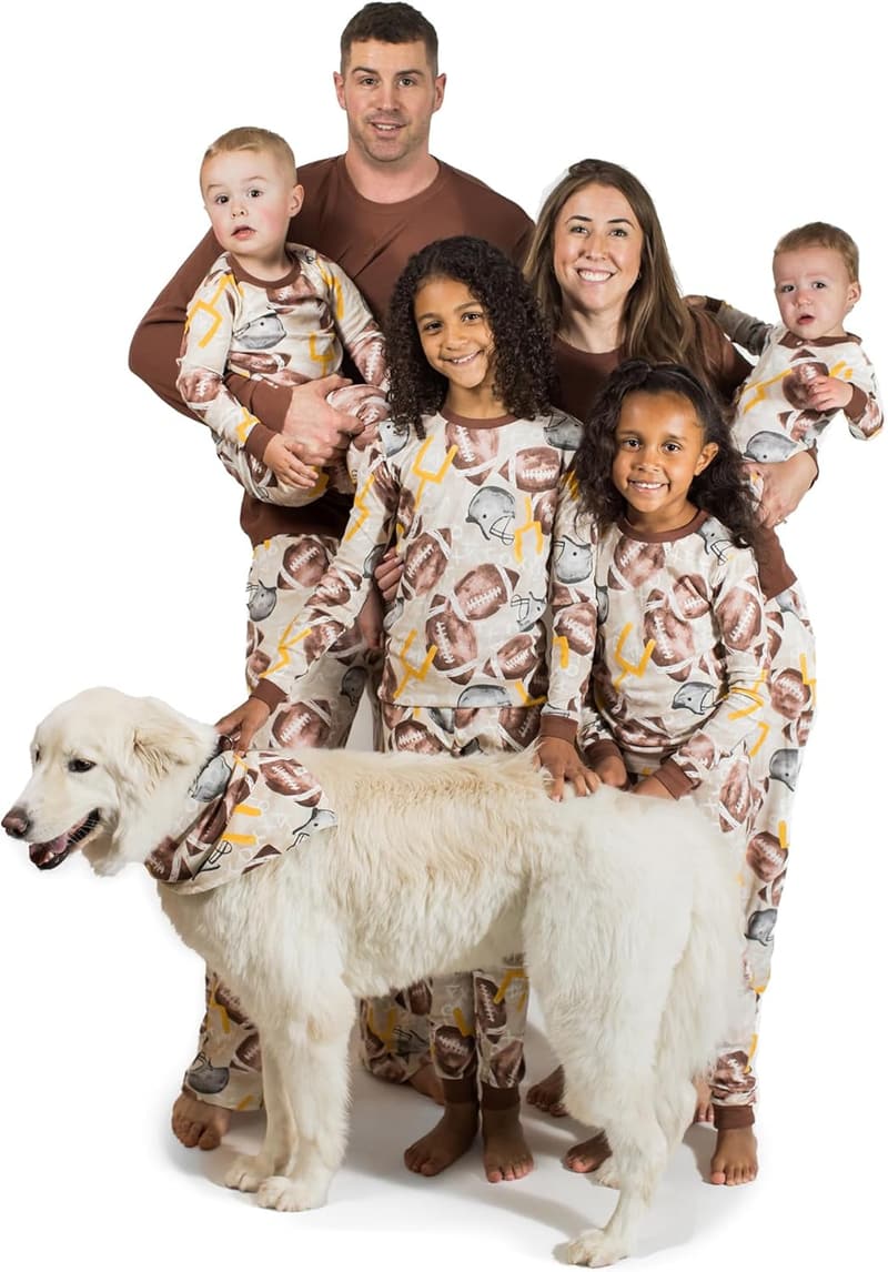 Matching Family Holiday Pajamas - Organic Cotton for Girls