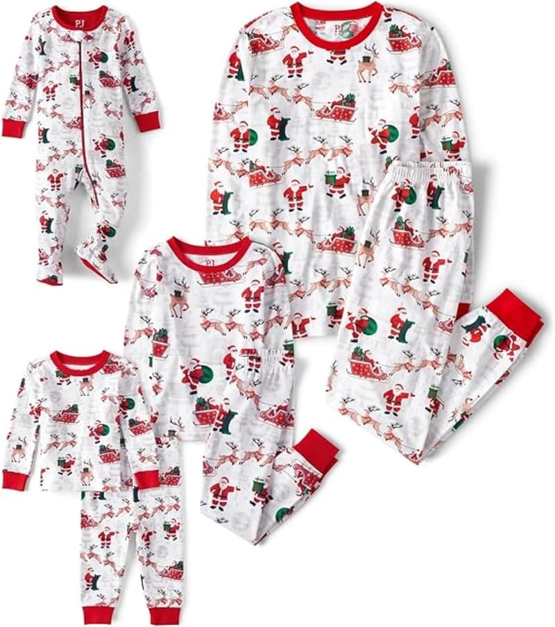 Christmas Family Matching Cotton Pajama Sets