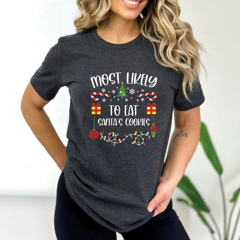 Family Christmas Pajamas - Cozy Matching T-Shirts for All