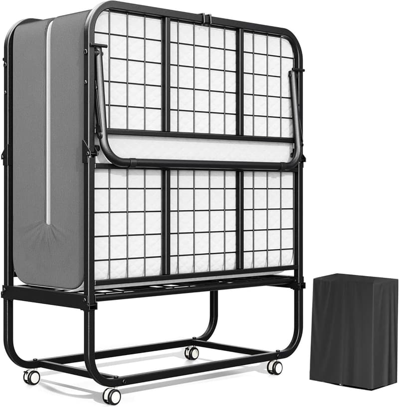 Portable Folding Bed with 5