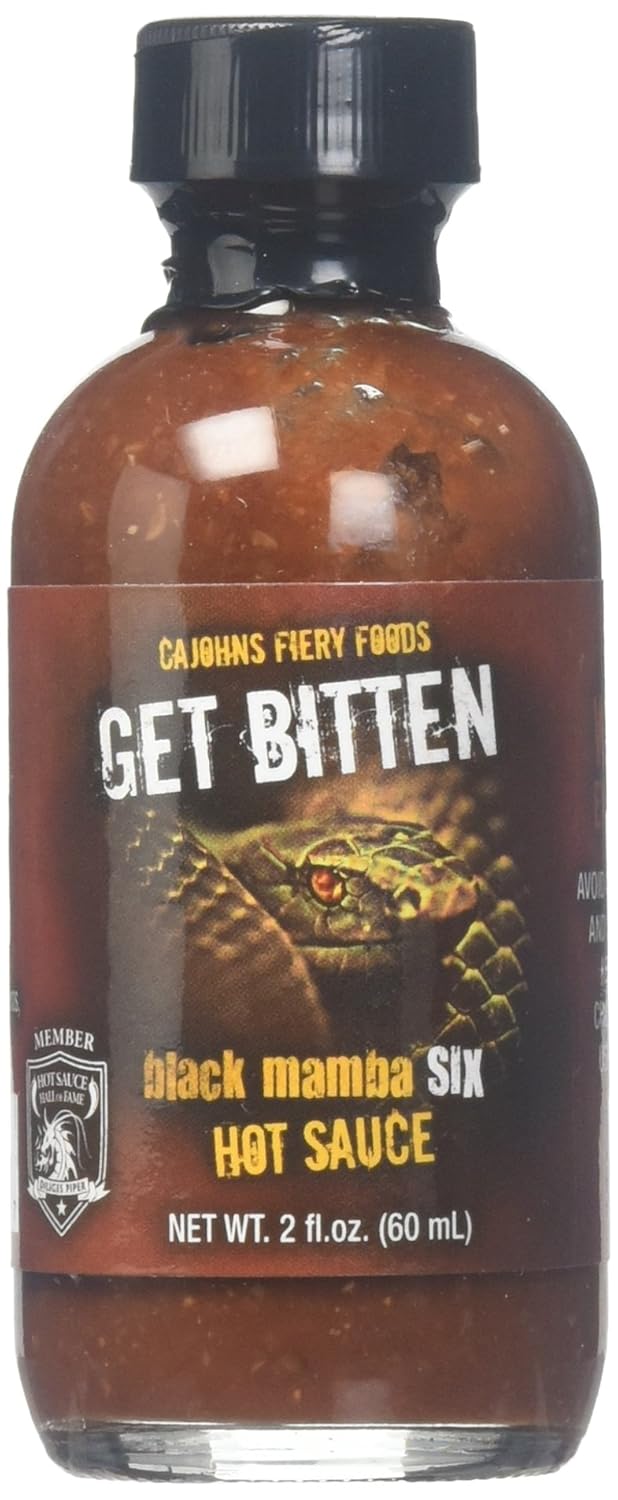 Black Mamba 6 Hot Sauce - Extra Spicy