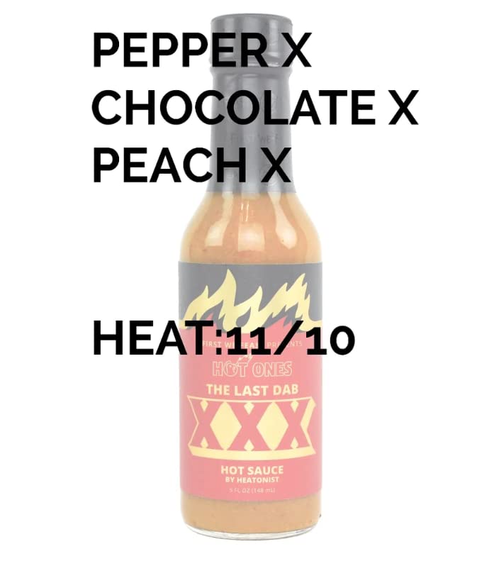 Hot Ones Last Dab XXX Hot Sauce - 5 fl oz with Pepper X