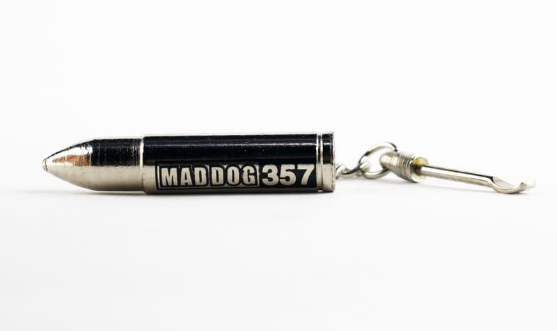 Mad Dog 357 Silver Collector's Hot Sauce with Bullet Key Chain