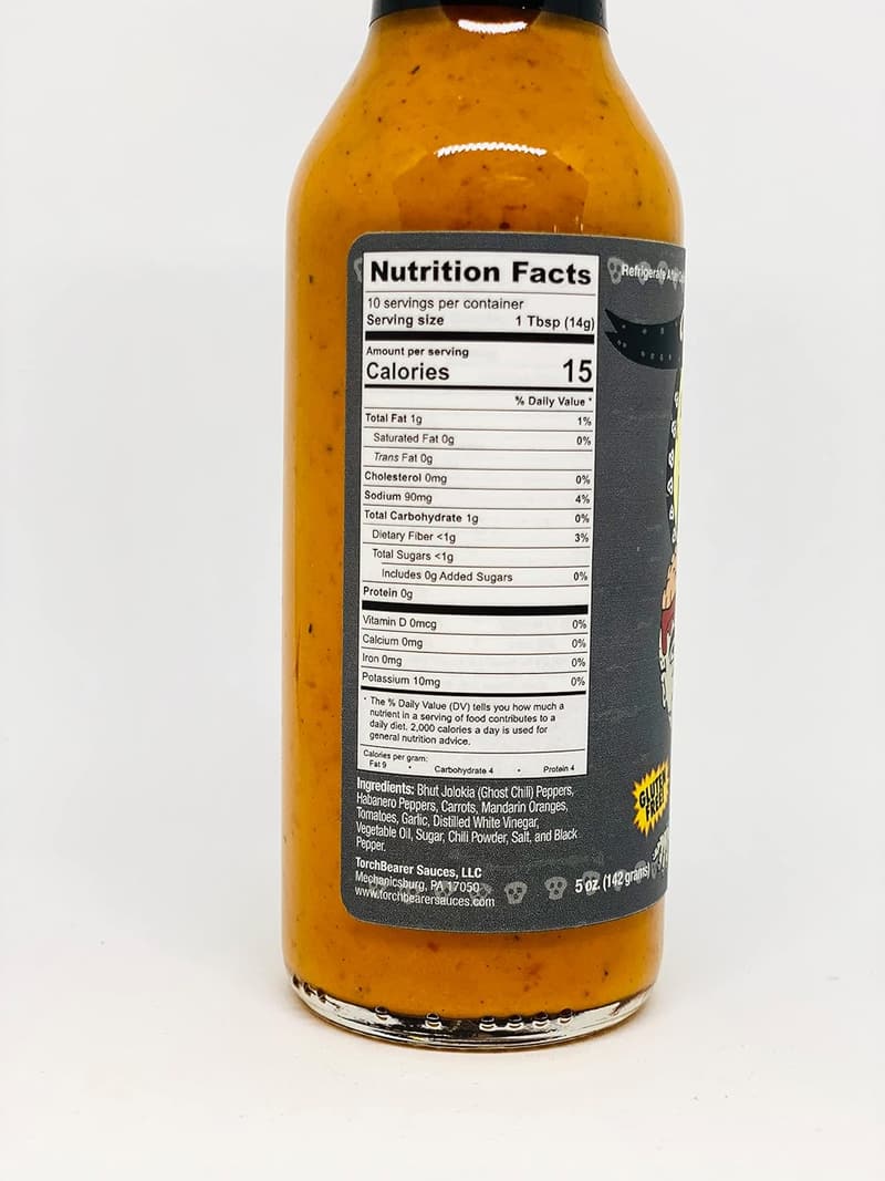 Zombie Apocalypse Ghost Chili Hot Sauce - All Natural, Vegan, 5 Fl Oz