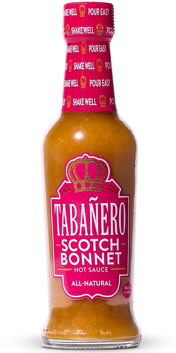 Tabañero All-Natural Hot Sauce - Gourmet Flavor, 5 oz