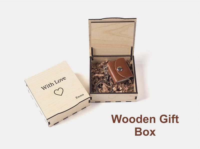 Personalized Photo Album Keychain - Handmade Gift for Couples