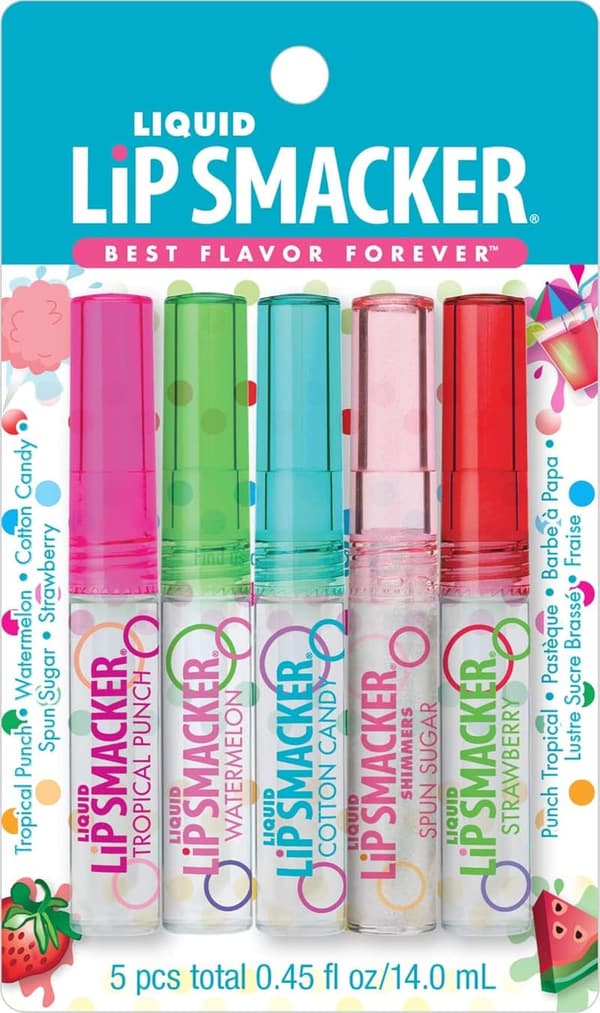 Friendship Pack Liquid Lip Gloss Set, 5 Count