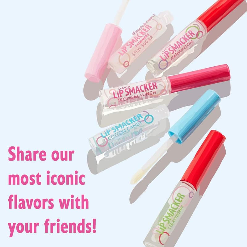 Friendship Pack Liquid Lip Gloss Set, 5 Count