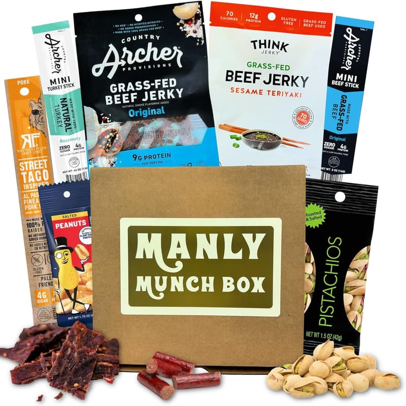 High-Protein Jerky Gift Box for Men & Women