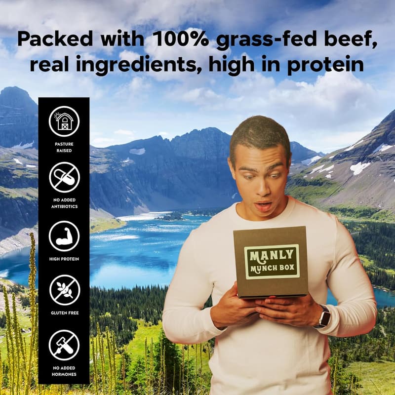 High-Protein Jerky Gift Box for Men & Women