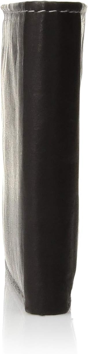 Men's Slim Leather Wallet with Extra Capacity Flip Pockets