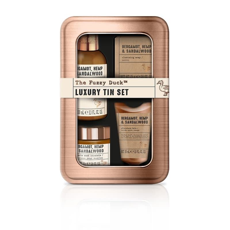 Men's Gift Set - Bergamot, Hemp & Sandalwood