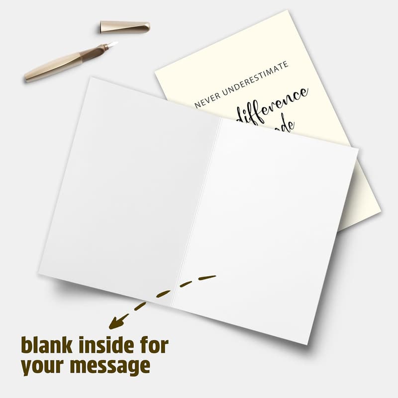 Heartfelt Farewell Card for Coworkers - Uplifting Message