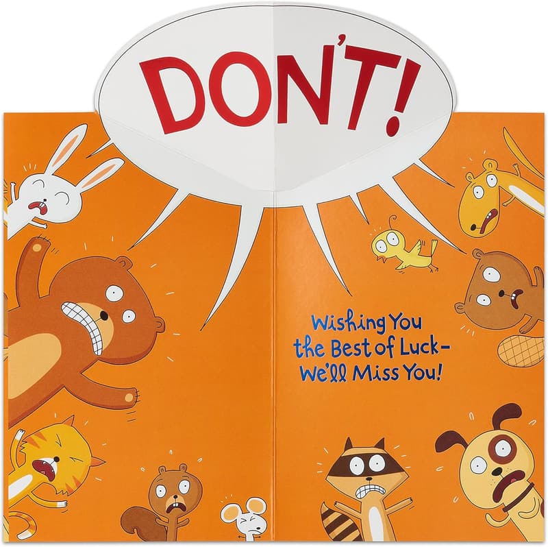 Funny Goodbye Card from American Greetings