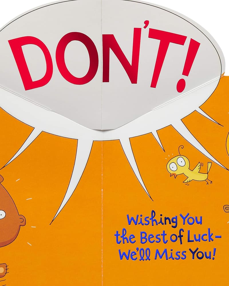 Funny Goodbye Card from American Greetings