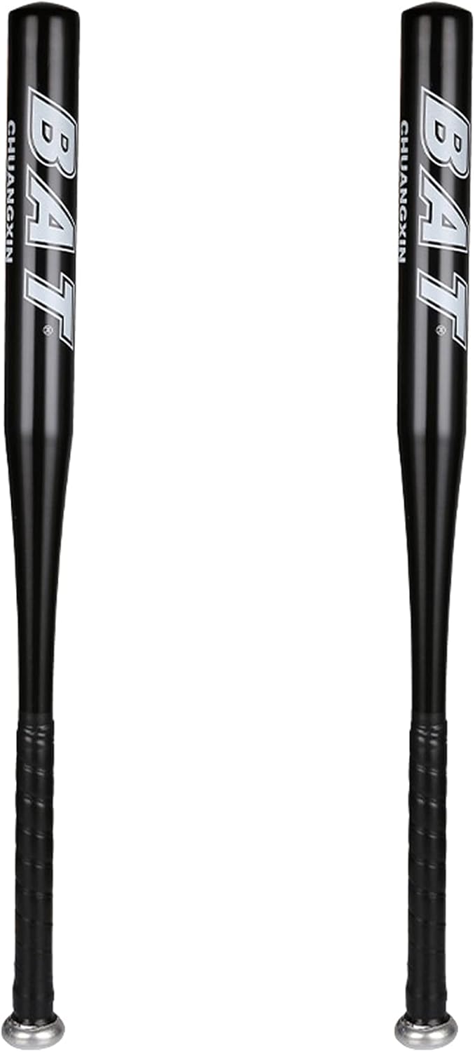 25-Inch Aluminum Alloy Baseball Bat - 2-Pack for Practice