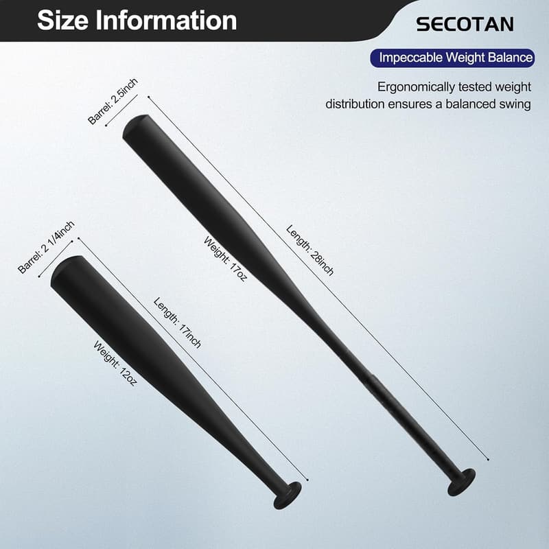 Adjustable Modular Baseball Bat – Customizable Length 28