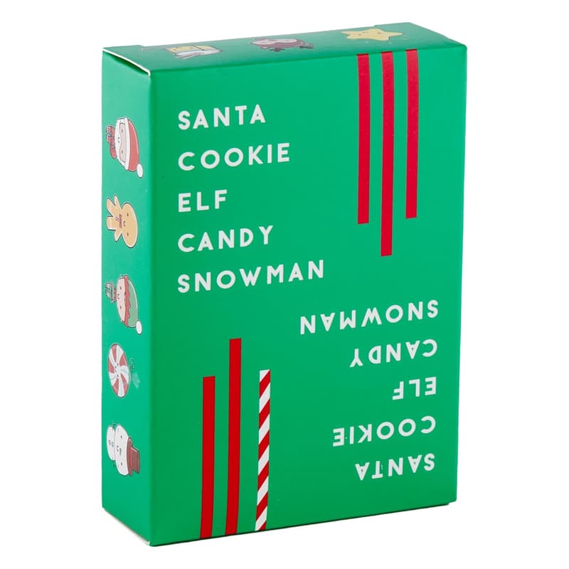 Holiday Party Card Game: Santa Cookie Elf Snowman Edition