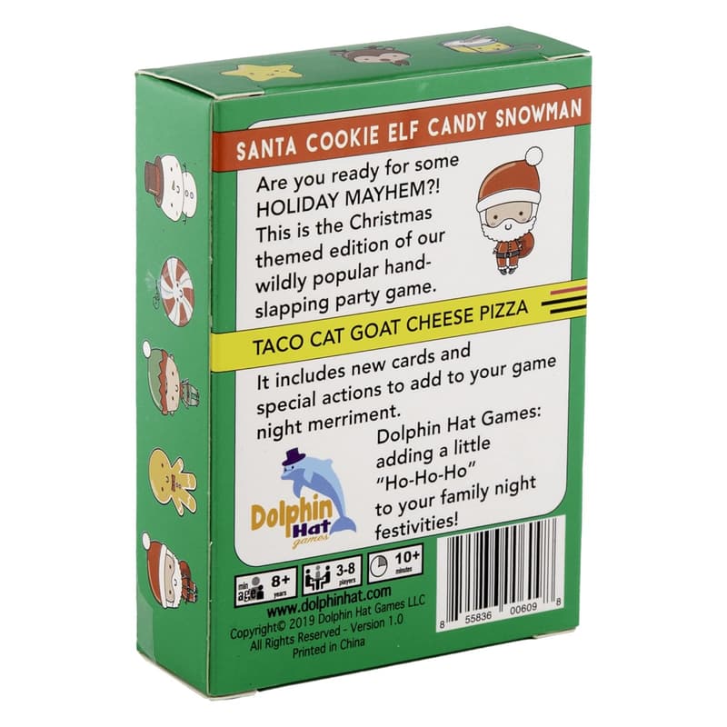 Holiday Party Card Game: Santa Cookie Elf Snowman Edition