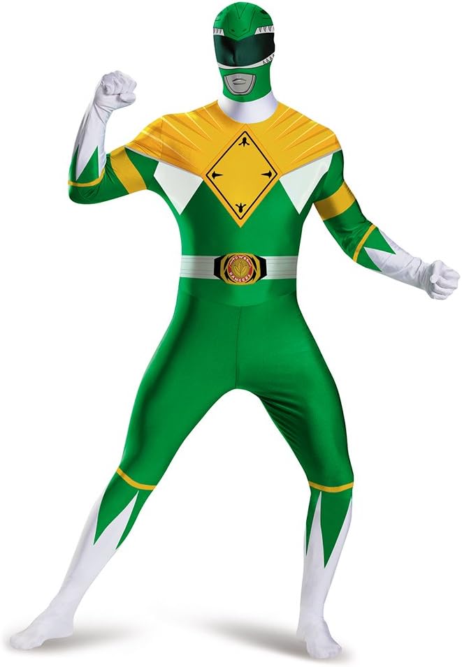 Men's Green Ranger Bodysuit Costume