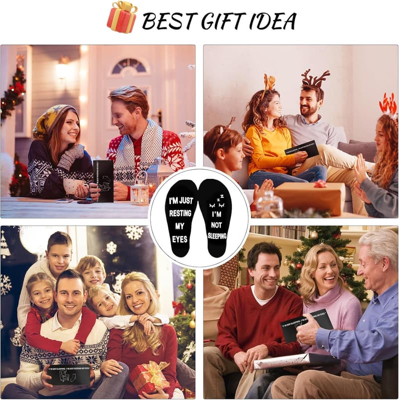 Funny Socks for Dad - Birthday, Father's Day, Christmas Gift