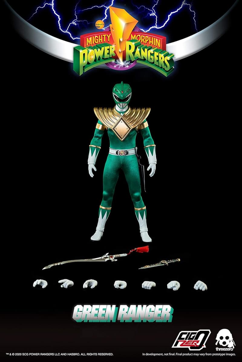 Green Ranger 1:6 Scale Collectible Figure - Mighty Morphin Power Rangers