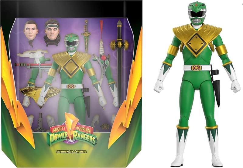 Mighty Morphin Power Rangers Green Ranger Action Figure - 7