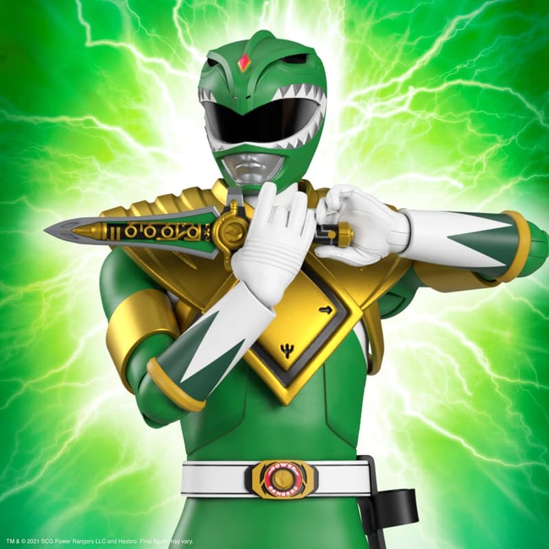 Mighty Morphin Power Rangers Green Ranger Action Figure - 7