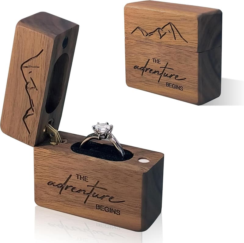 Engagement Ring Box – Perfect for Proposals and Weddings