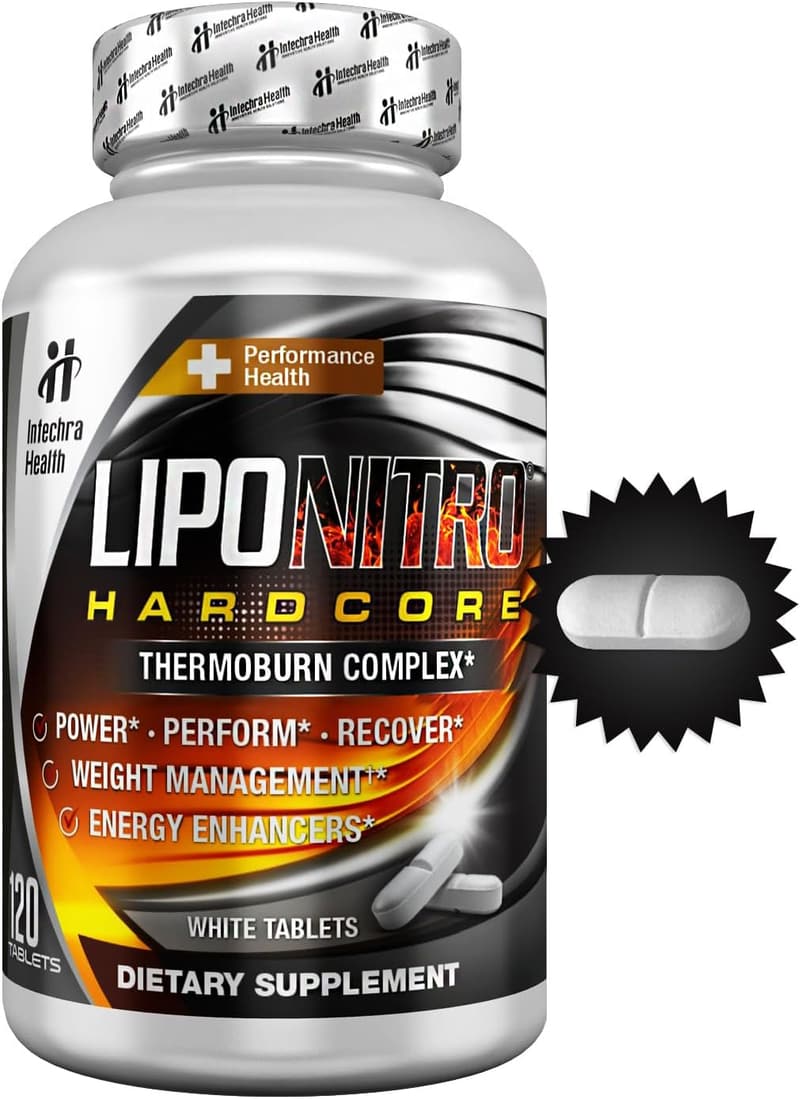 LipoNitro® Thermo-Burn Dietary Supplement - 120 Tablets