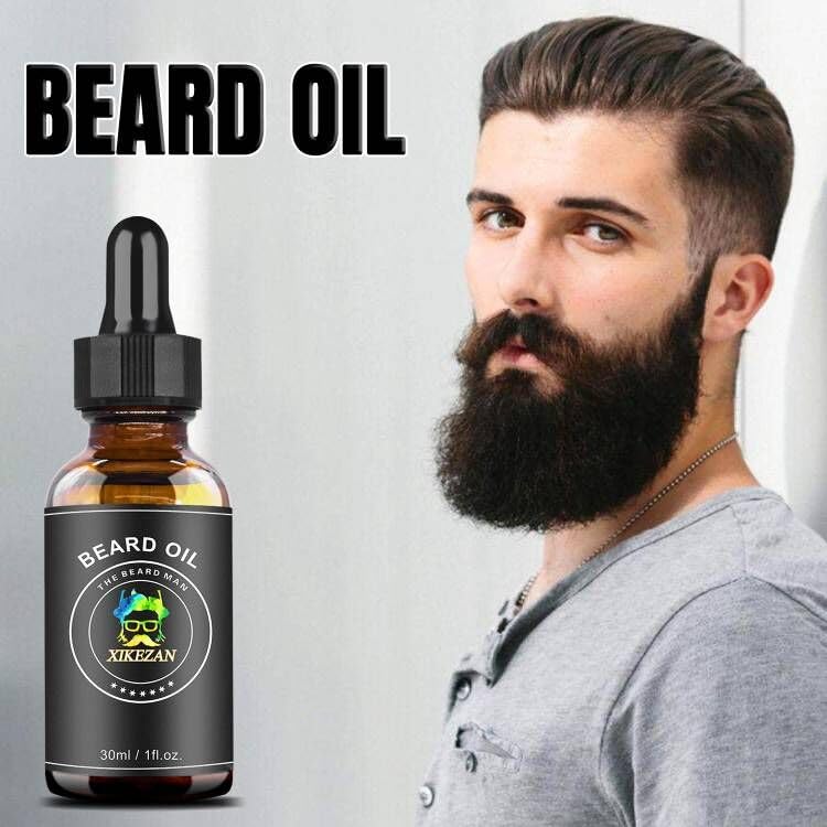 Beard Grooming Kit for Men with Serum, Oil, Balm & Accessories
