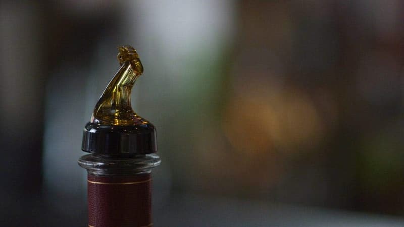 Whiskey Pourer with Flap - 100% USA-Made Home Bar Gift
