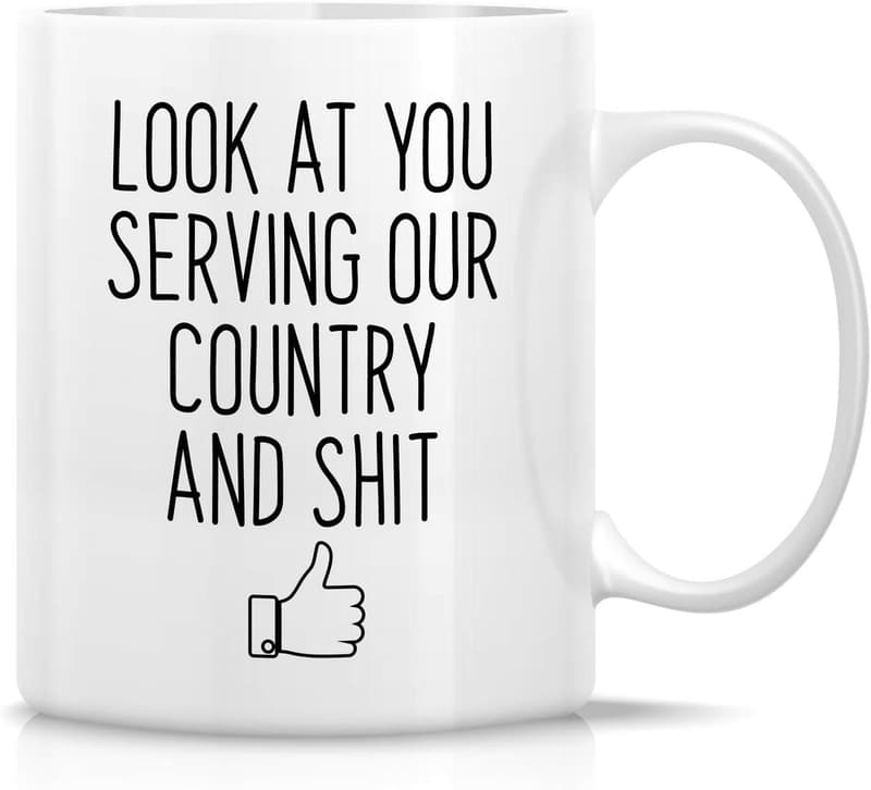Funny Military Coffee Mug - 