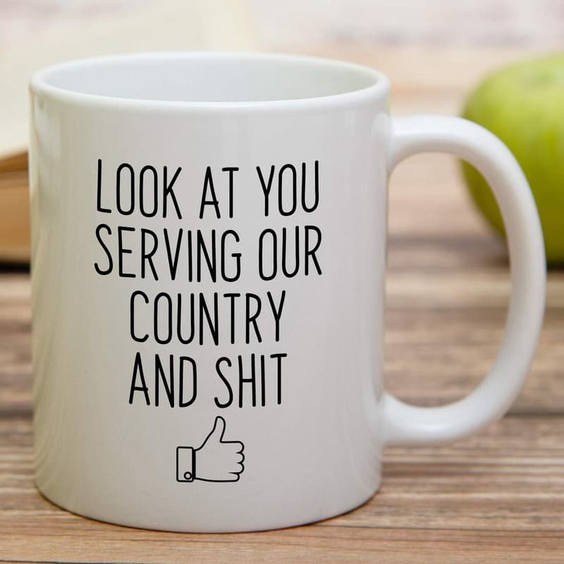 Funny Military Coffee Mug - 