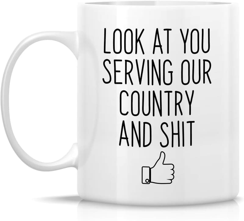 Funny Military Coffee Mug - 