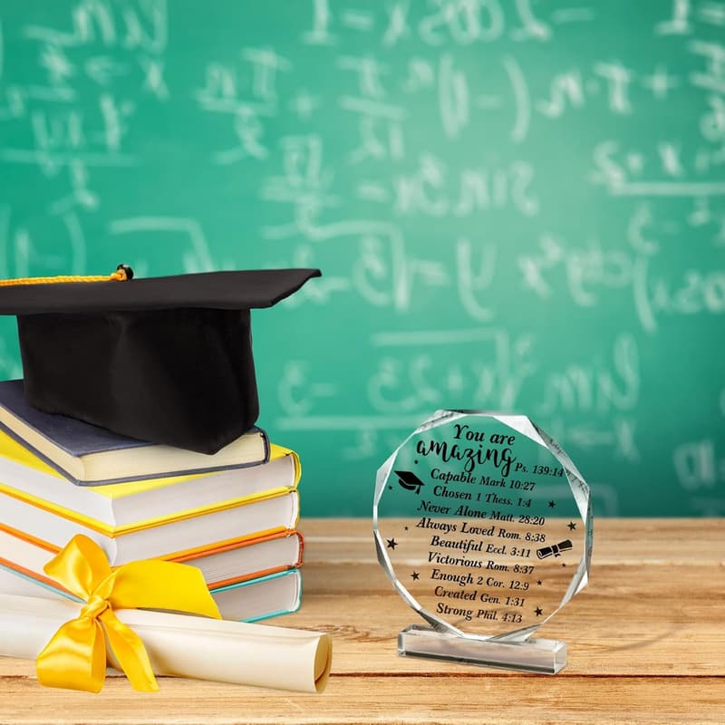 Inspirational Acrylic Graduation Gift for Her - Motivational Decor
