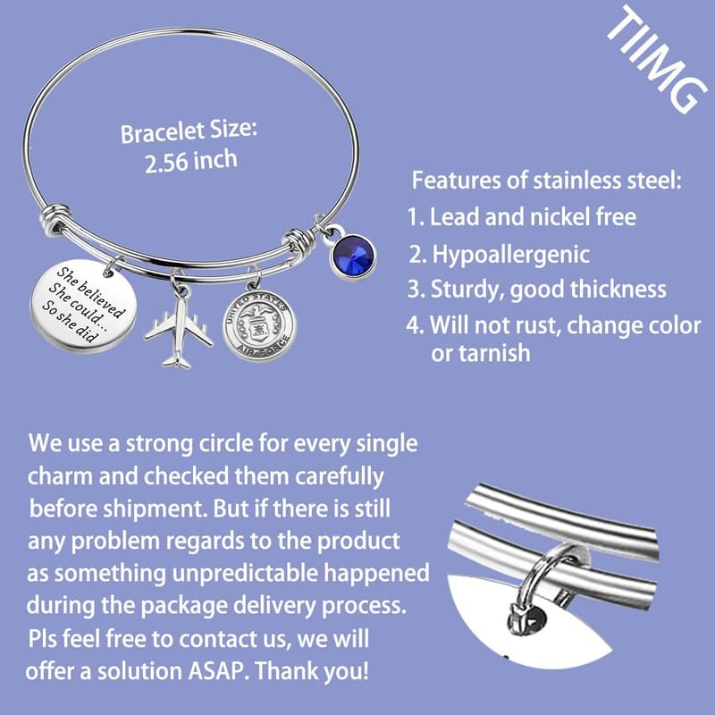 Military Gift Bracelet for Moms: 