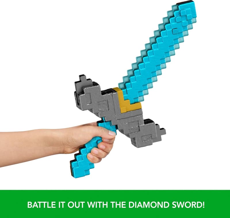 Minecraft 2-in-1 Sword & Pickaxe Role-Play Toy
