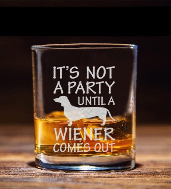Dachshund Whiskey Glass - Funny Gift for Dog Lovers