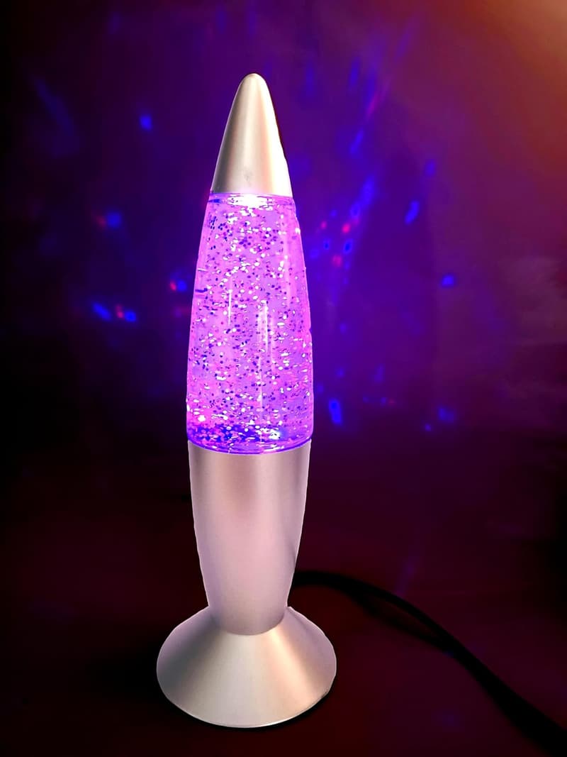 LED Liquid Motion Lamp - Glitter Groovy Glow for Kids & Adults
