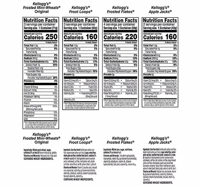Breakfast Cereal Care Package - 12-Count Variety Cups