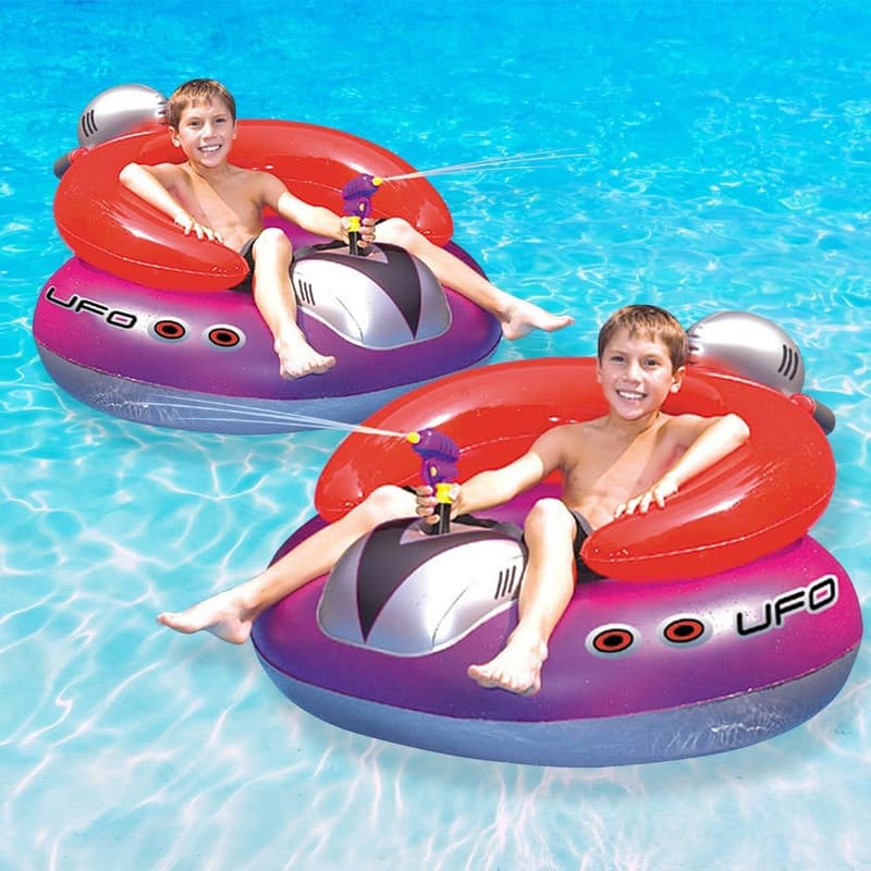 UFO Squirter Floating Pool Game Set, 2-Pack