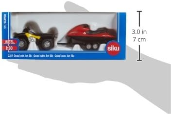 1:50 Scale Quad with Trailer & Floating Jet-Ski - Metal/Plastic