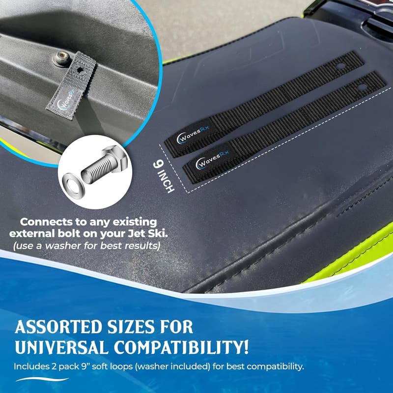 Jet Ski Cleats - Soft Loops for Docking & Fenders
