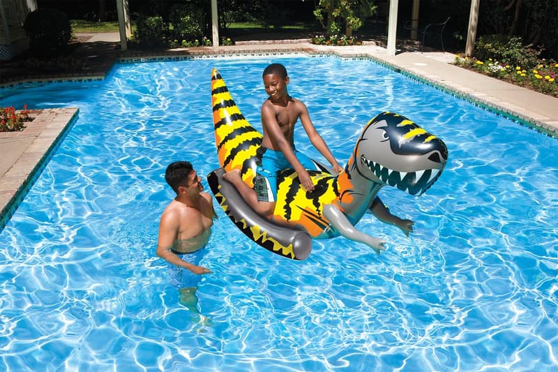 Jumbo T-Rex Inflatable Pool Float for Summer Fun